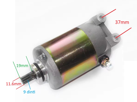 Electromotor ATV CFMoto 250cc 300cc - 9 dinti [1]