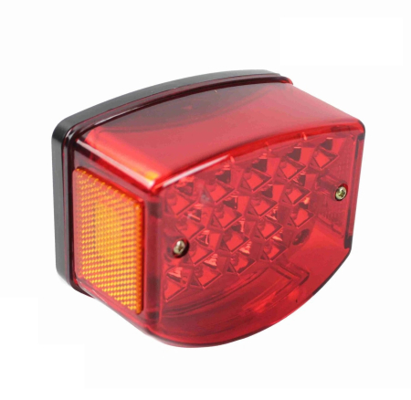 Stop Spate + Iluminare numar Scuter - LED - universal [1]
