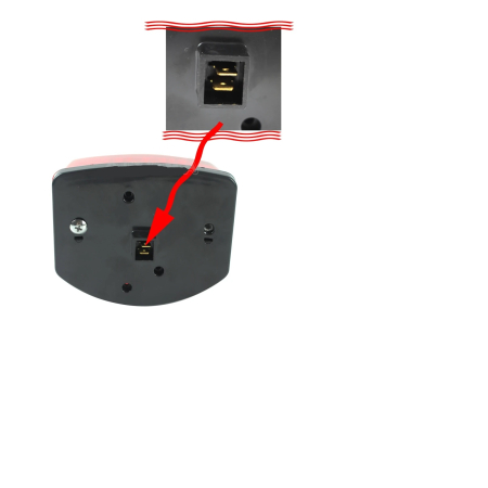 Stop Spate + Iluminare numar ATV - LED - universal [2]