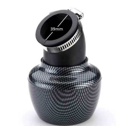 Filtru Aer Sport Scuter Kymco Super 8 / Curio - carbon [1]