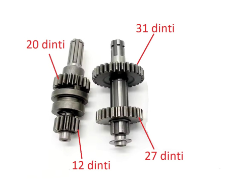 Grup Pinioane - Cutie Viteze ATV 1+1 -107cc 110cc [1]