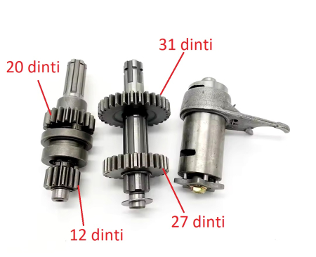 Grup Pinioane - Cutie Viteze + Selector ATV 1+1 -107cc 110cc [1]