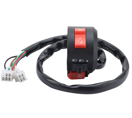 Maneta Acceleratie + Bloc Lumini Cross 107cc 110cc 125cc [2]