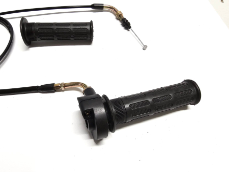 Mansoane Scuter - Mansoane + Suport Cablu Acceleratie Scuter Kymco 4T