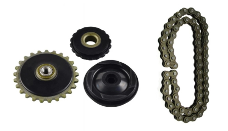 Pinioane ATV - Pinione Intinzator + Lant - Pompa Ulei ATV TaoTao / Baja