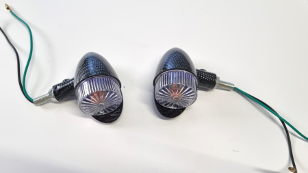 Piese Scuter - Set 2 Semnale Semnalizari ATV - bec 12V - Rotunde