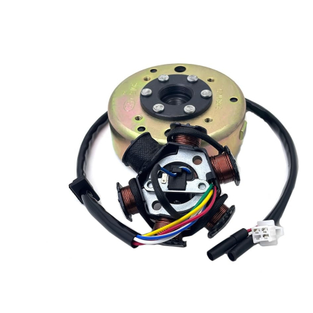 Volanta Scuter - Magnetou + Volanta Scuter 4T 125cc 150cc - 6 bobine