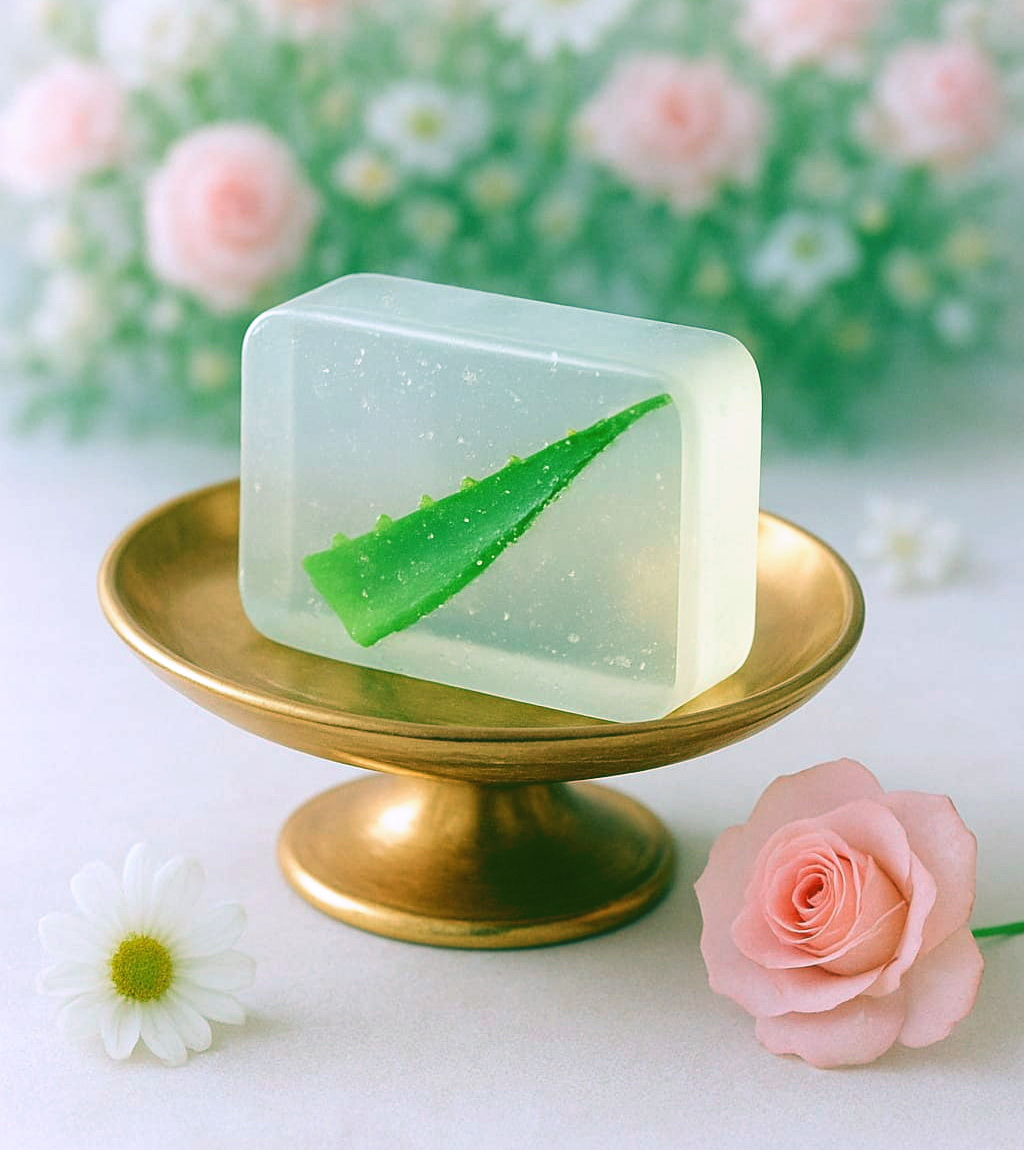 Baza de sapun Forbury Aloe Vera, transparenta – 1 kg [1]