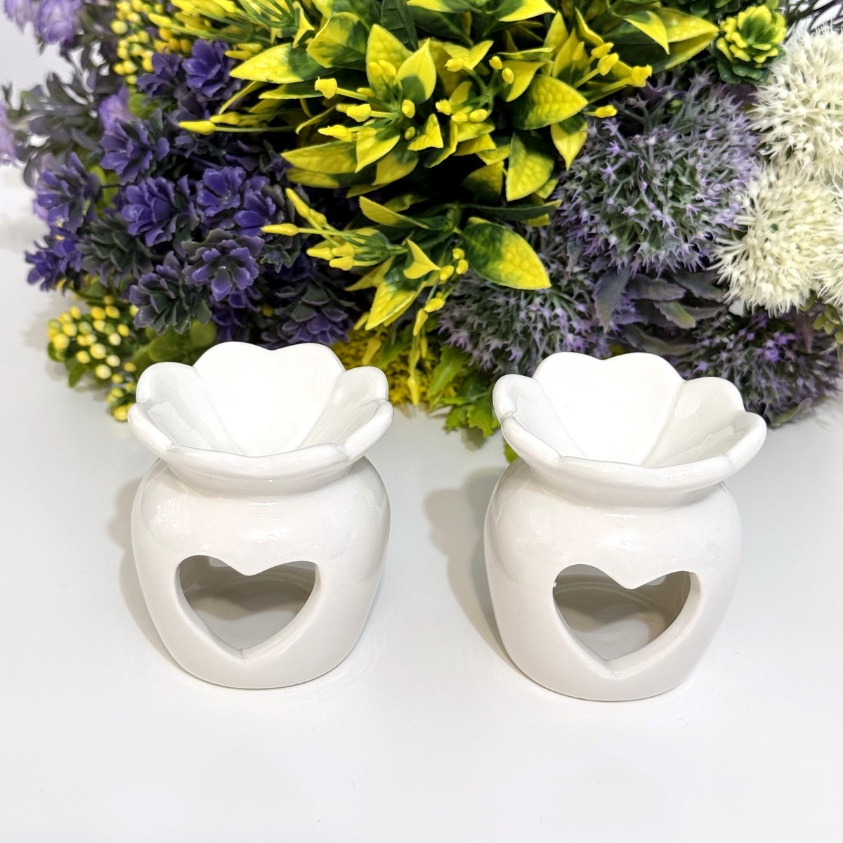 Candela din ceramica color 7.5cm x 7.5cm [6]