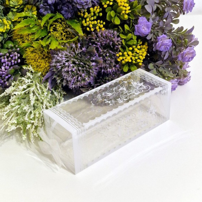 Cutie pentru cadouri dreptunghiulara din plastic 6cm x 16cm x 6cm [3]