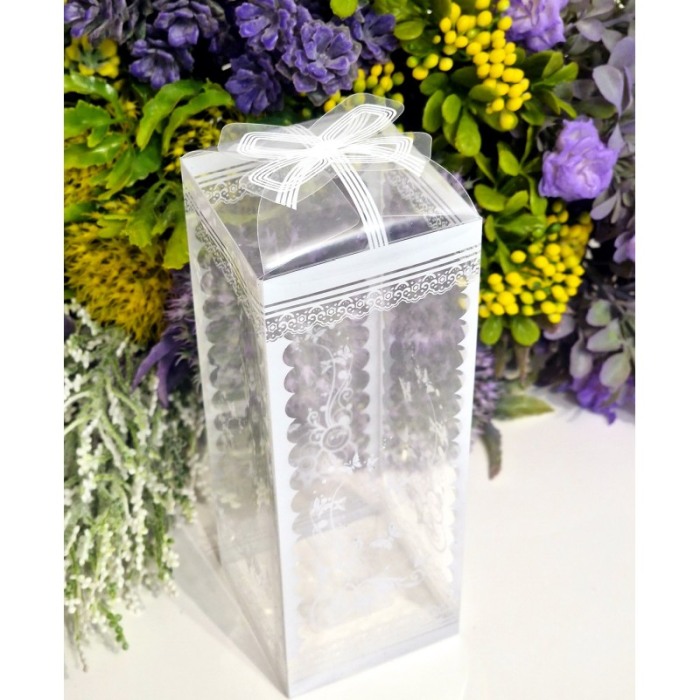 Cutie pentru cadouri dreptunghiulara din plastic 6cm x 16cm x 6cm [5]