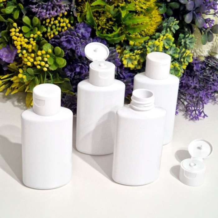 Flacoane albe 100 ml cu capac flip-top [3]