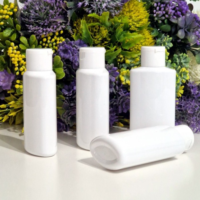 Flacoane albe 100 ml cu capac flip-top [4]