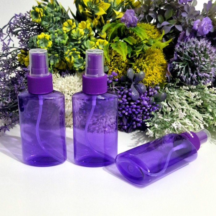 Flacoane mov plate 100 ml cu pulverizator mov tip spray [2]