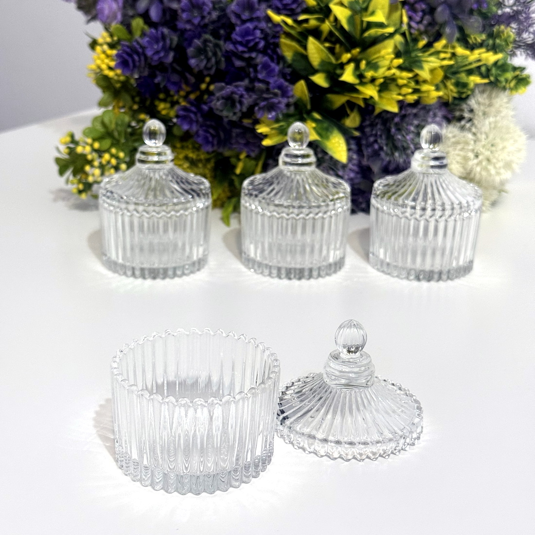 Mini bomboniera din sticla 100ml [3]