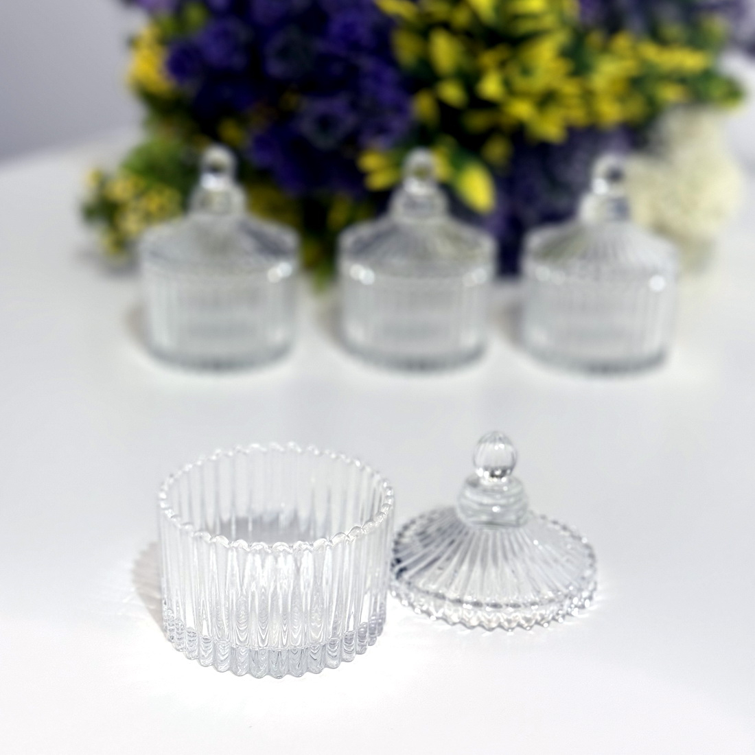 Mini bomboniera din sticla 100ml [6]