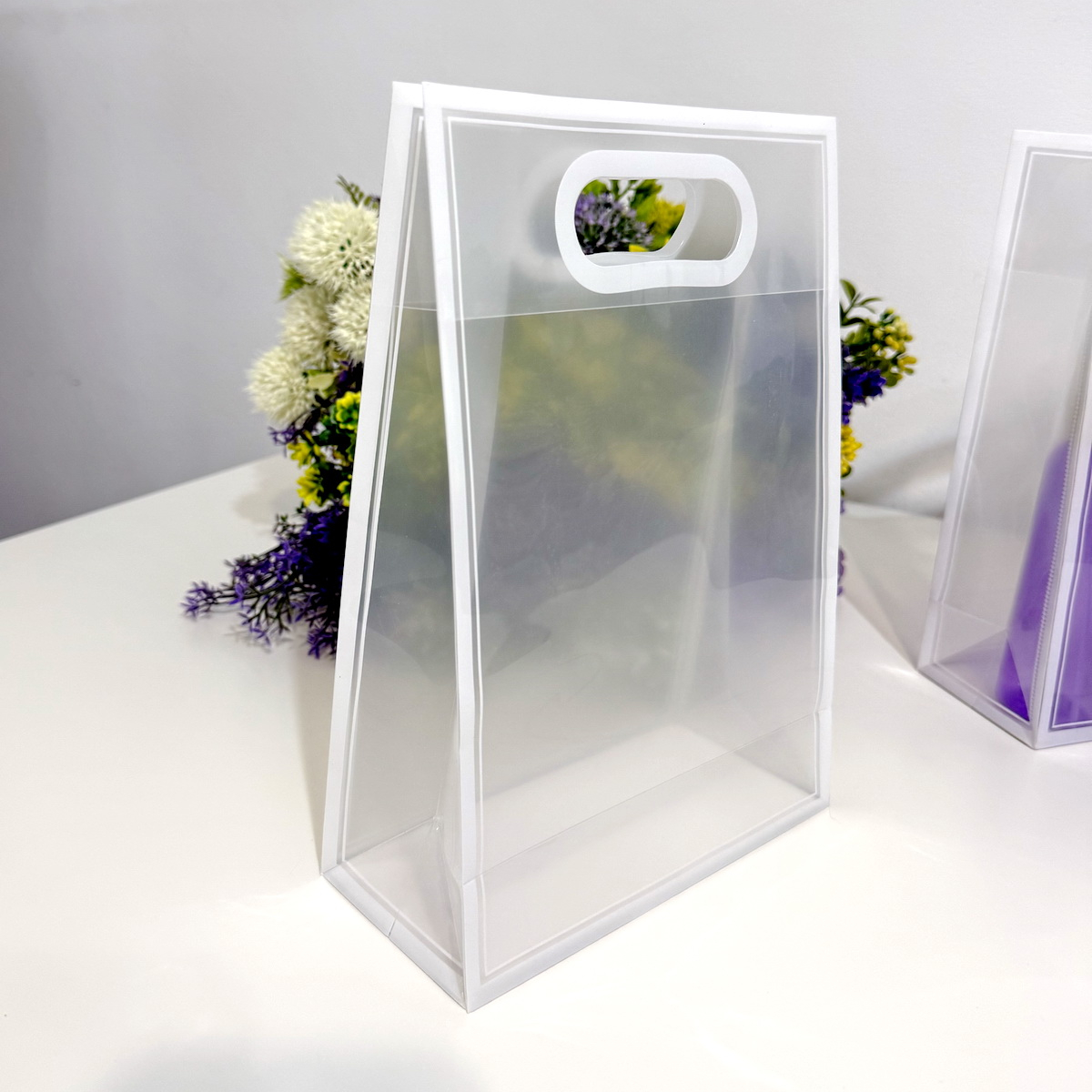 Pungi de plastic transparente 26cm x 18cm x 8cm [2]