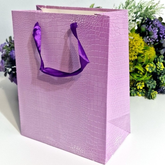 Pungi din carton mov 23cm x 18cm [5]