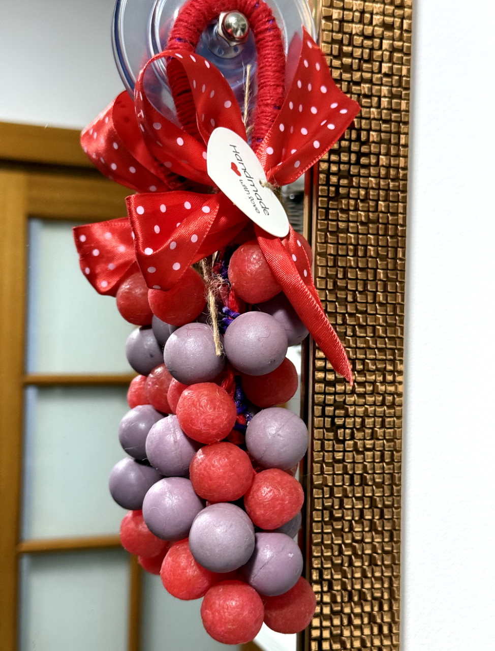 Aranjament din sapun forma ciorchine strugure [2]