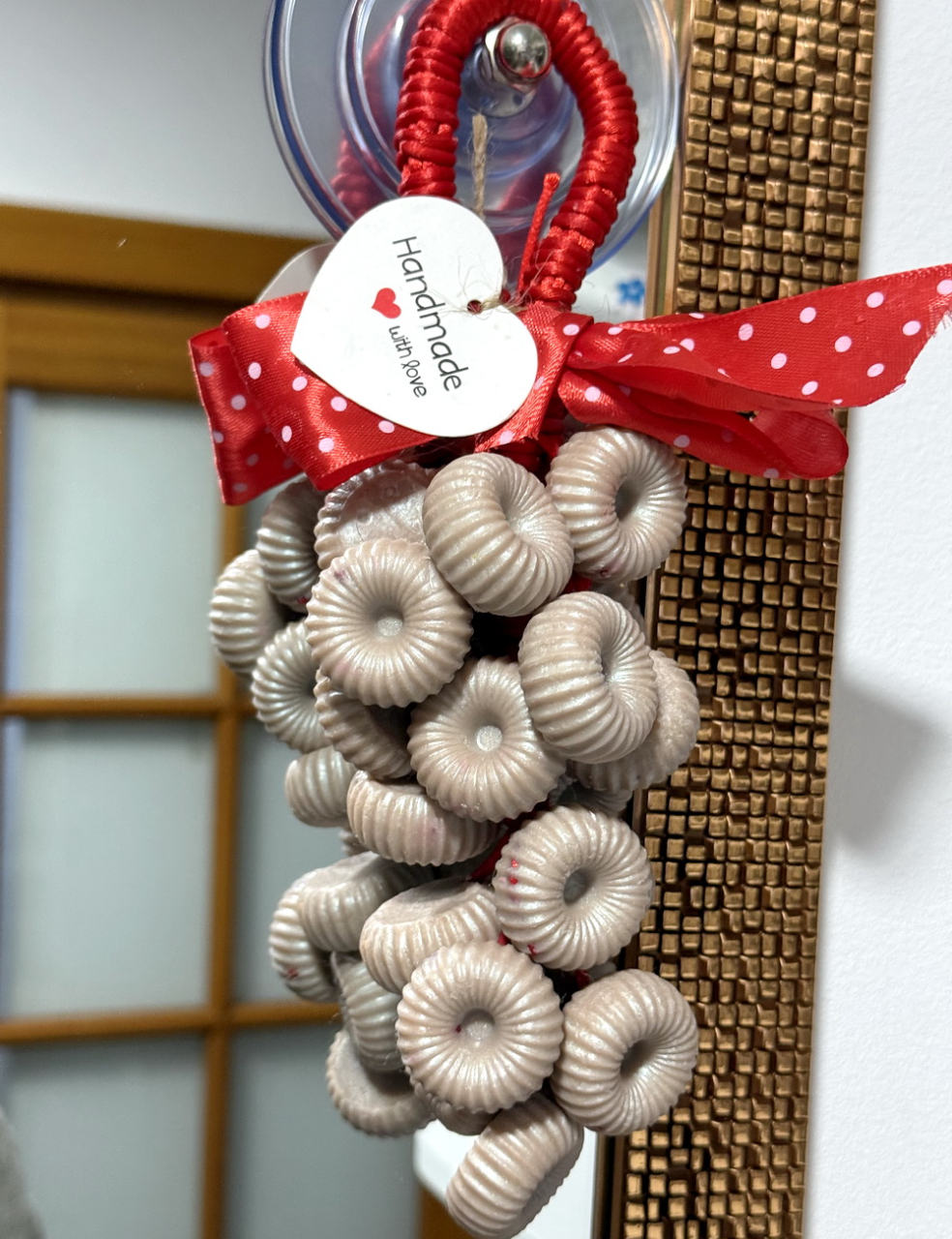 Aranjament din sapun forma ciorchine strugure [2]