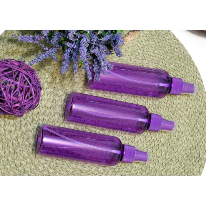 Set 100 flacoane mov 200 ml cu pulverizator tip spray [5]