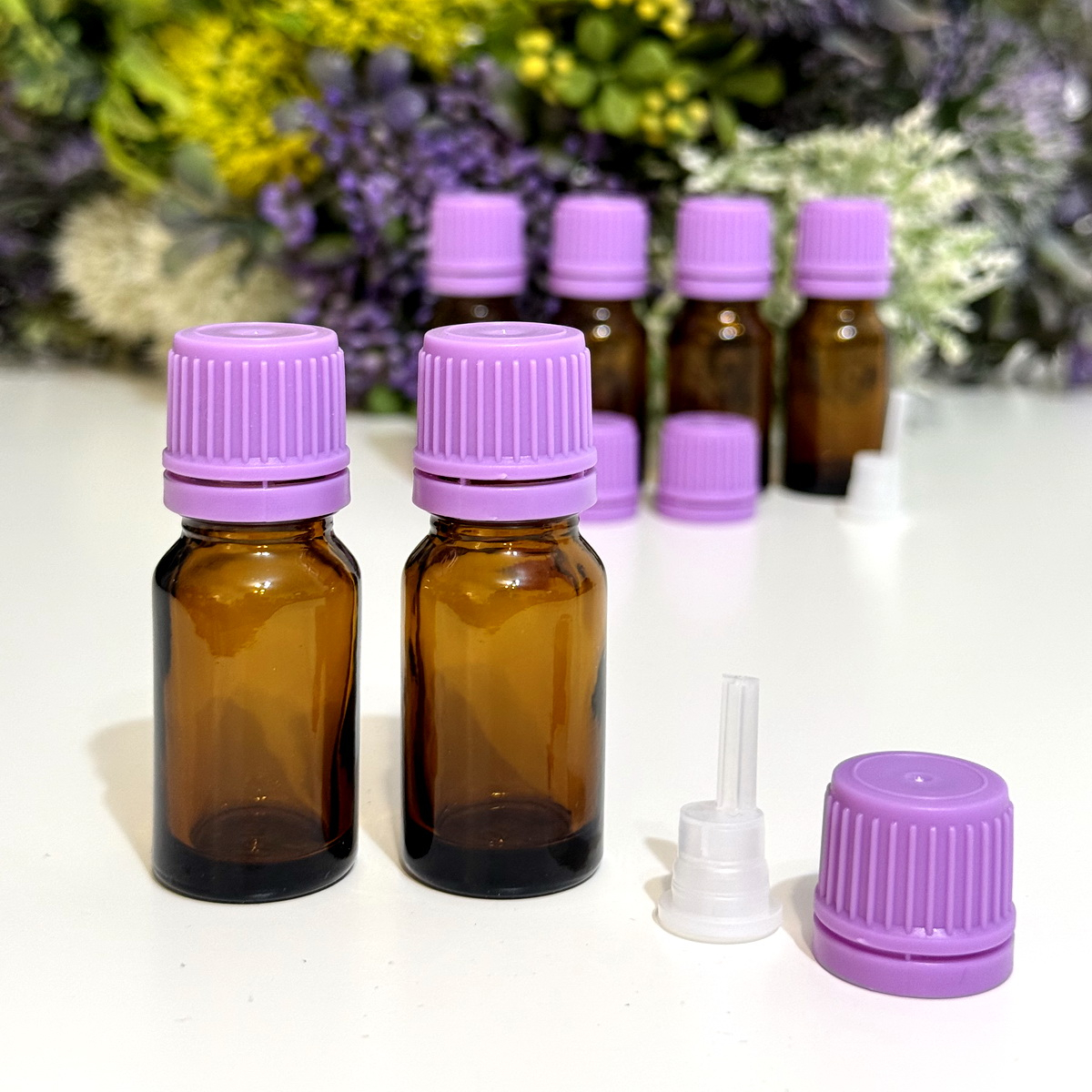 Sticlute cu picurator 10 ml, sticla [2]