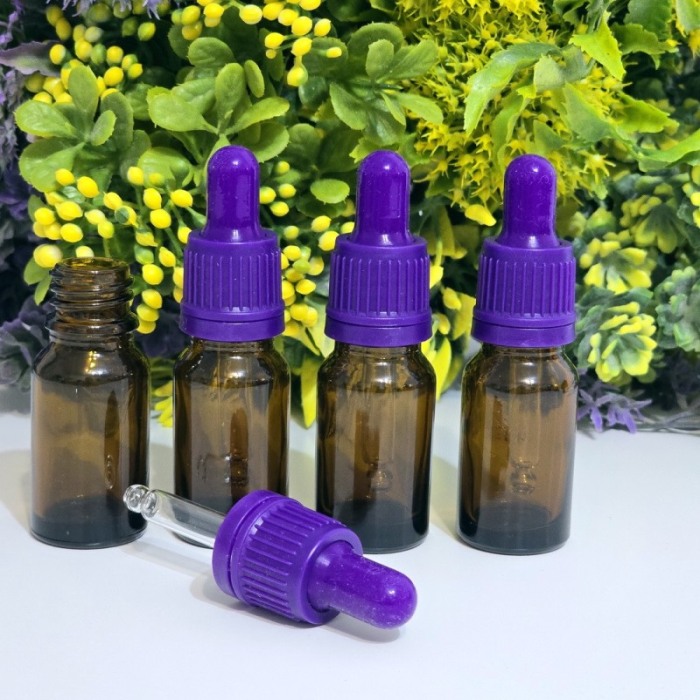 Sticlute cu pipeta mov 10 ml, sticla [3]