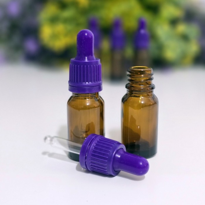 Sticlute cu pipeta mov 10 ml, sticla [4]