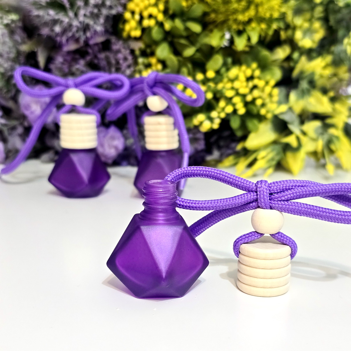 Sticlute odorizant auto 5 ml capac din lemn [4]