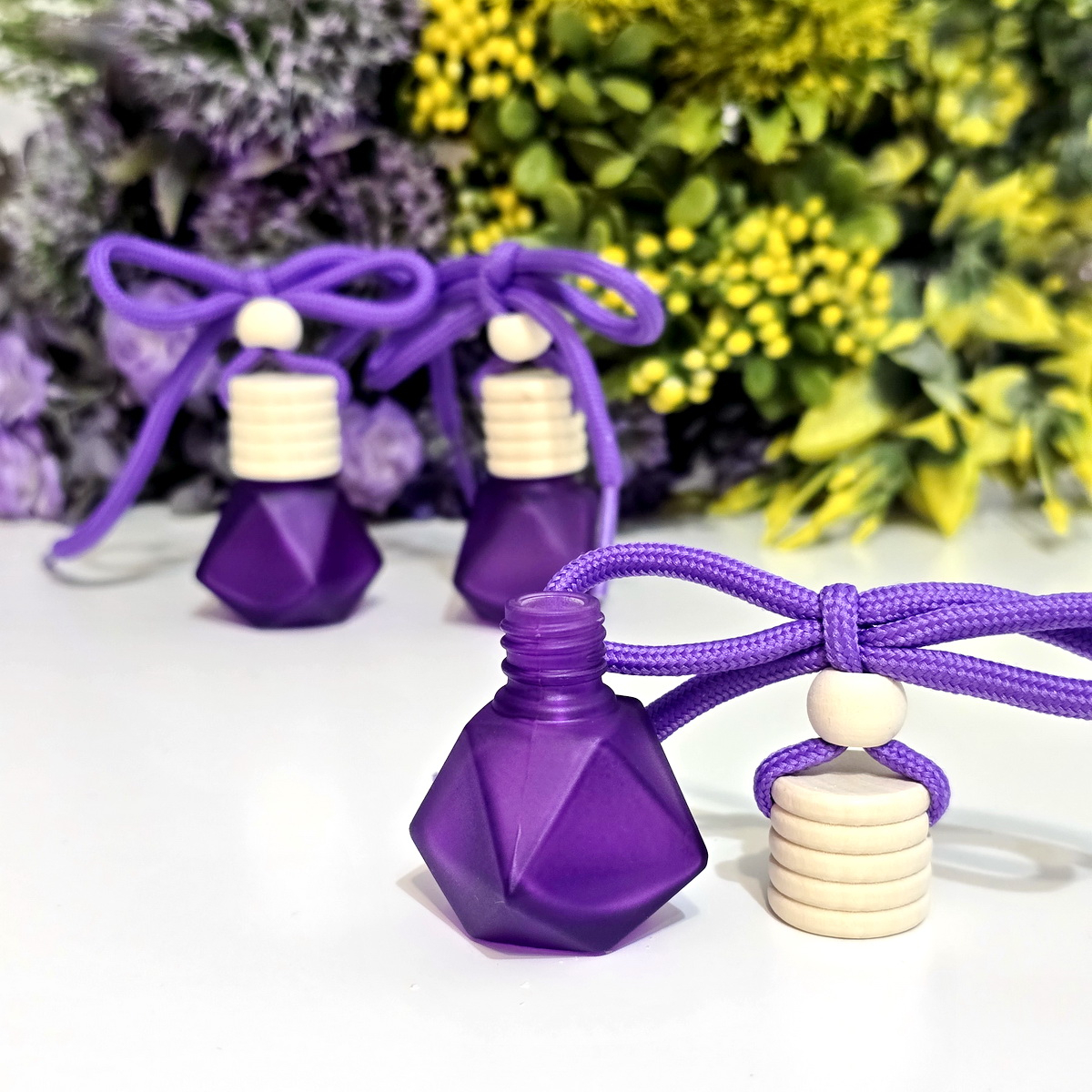 Sticlute odorizant auto 5 ml capac din lemn [6]