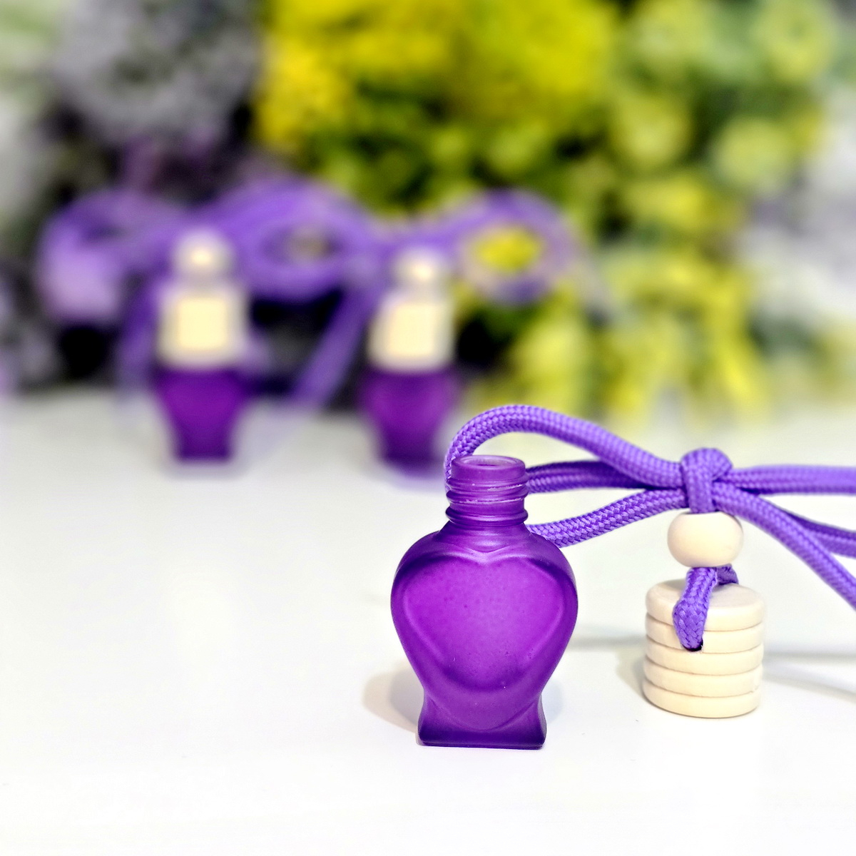 Sticlute odorizant auto 5 ml capac din lemn [3]