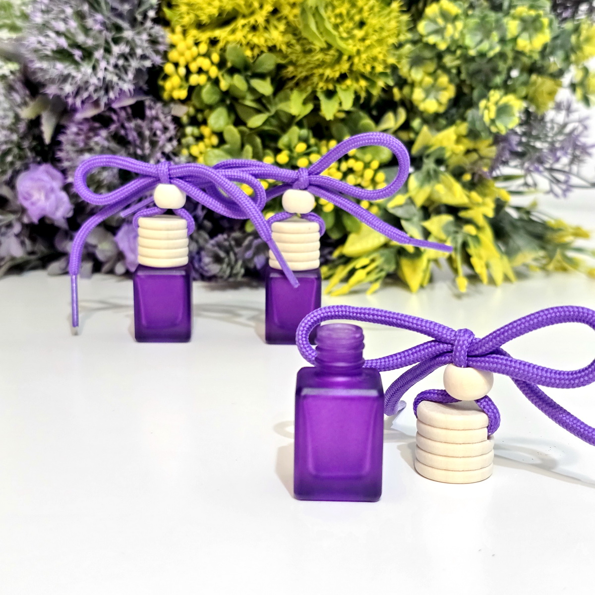 Sticlute odorizant auto 5 ml capac din lemn [6]