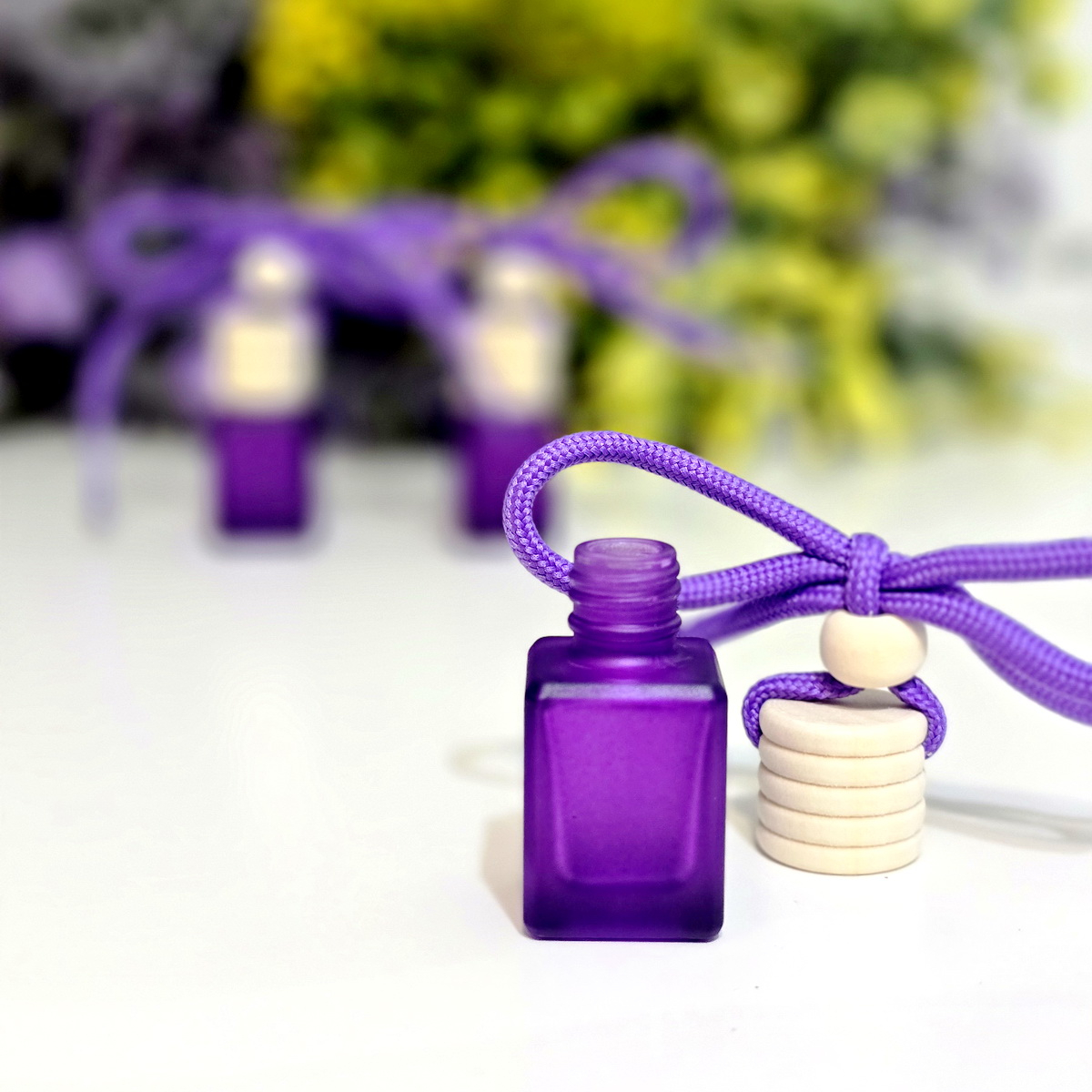 Sticlute odorizant auto 5 ml capac din lemn [3]