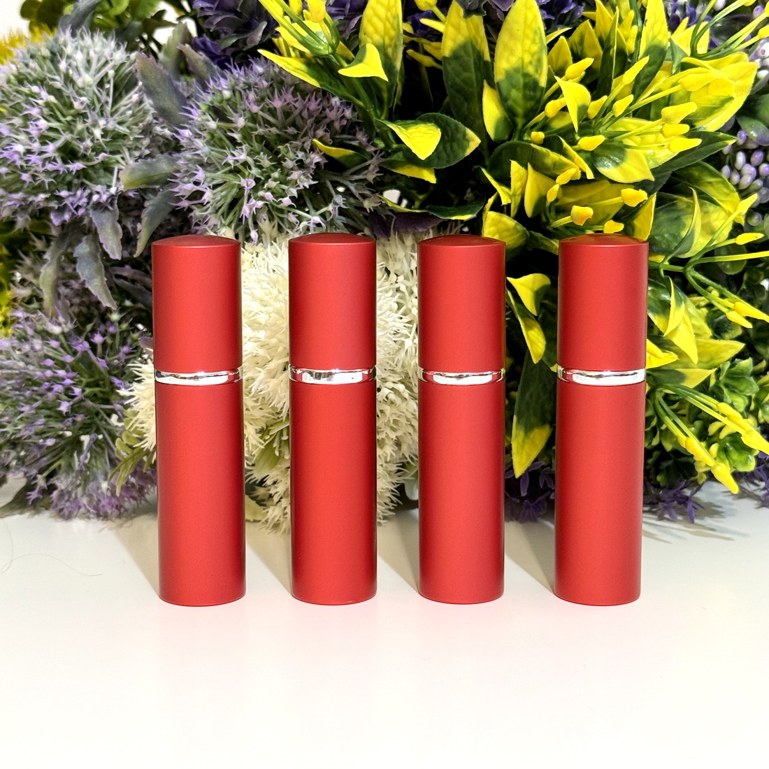 Sticlute pentru parfum 10ml rosii [4]