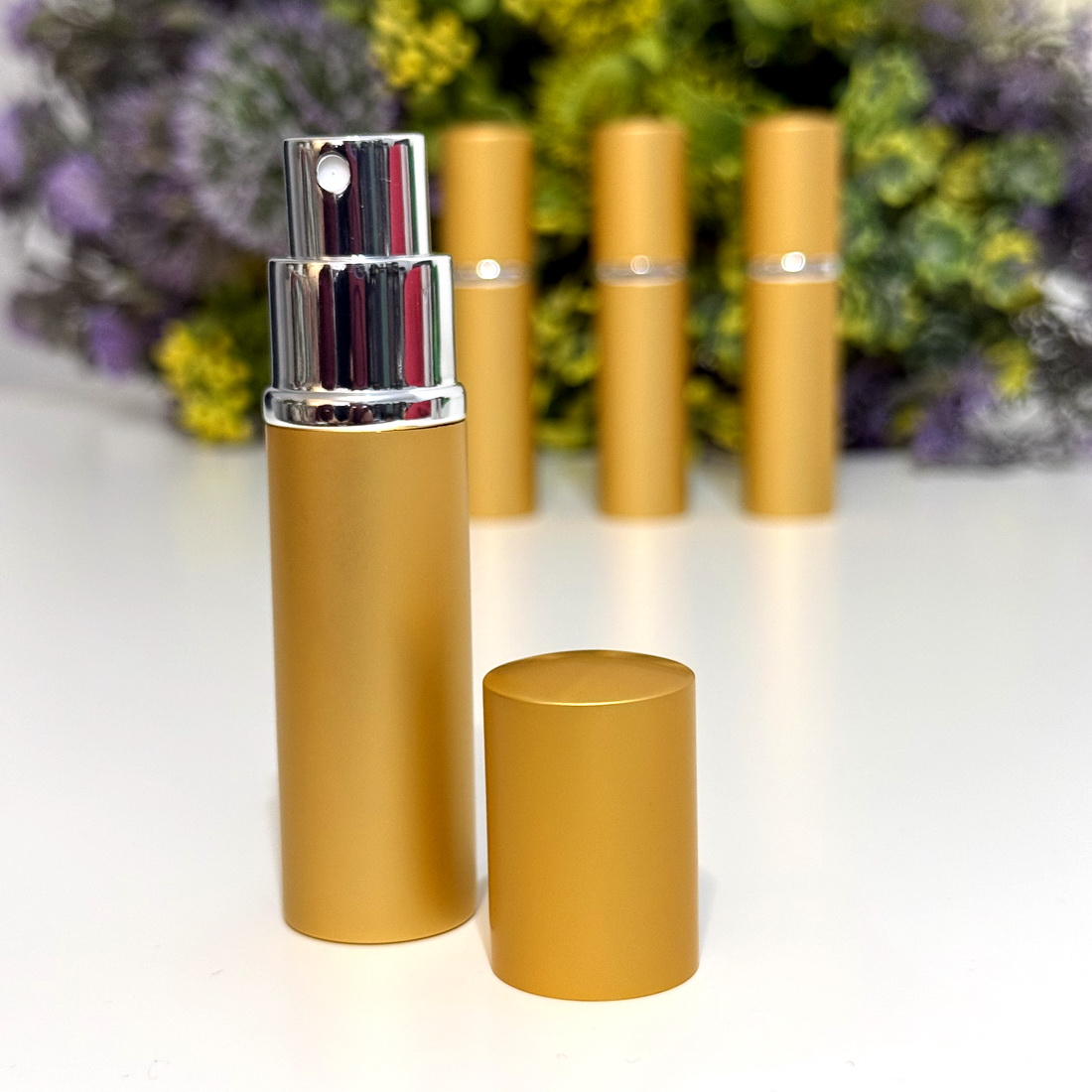Sticlute pentru parfum 10ml aurii [5]