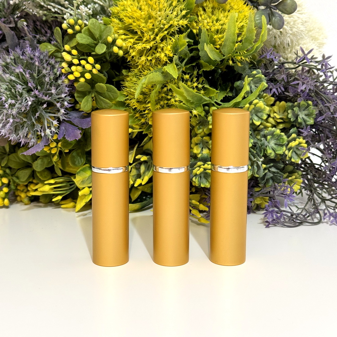 Sticlute pentru parfum 10ml aurii [3]