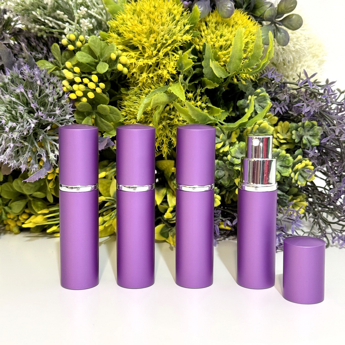 Sticlute pentru parfum 10ml mov [6]