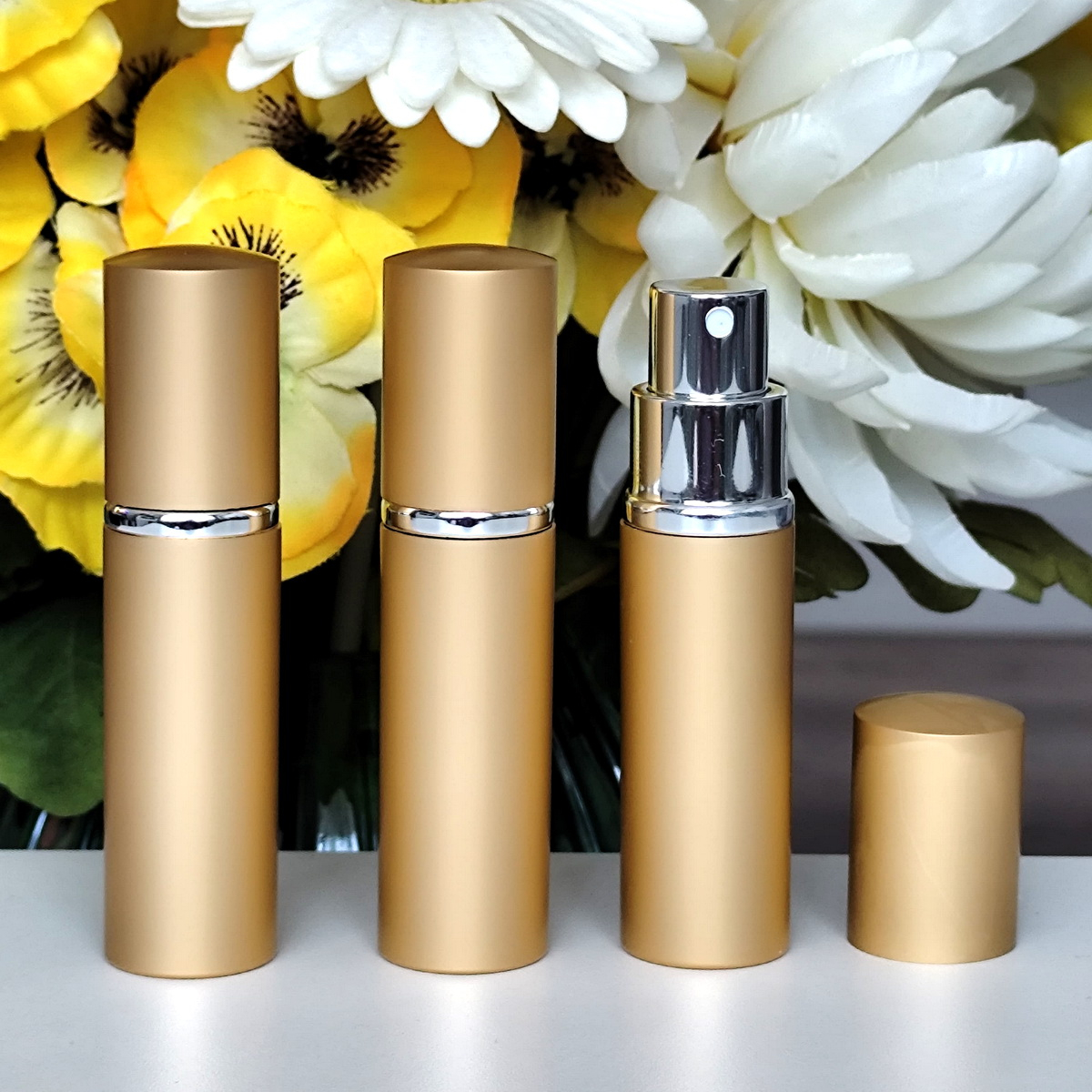 Sticlute pentru parfum 10ml aurii [6]