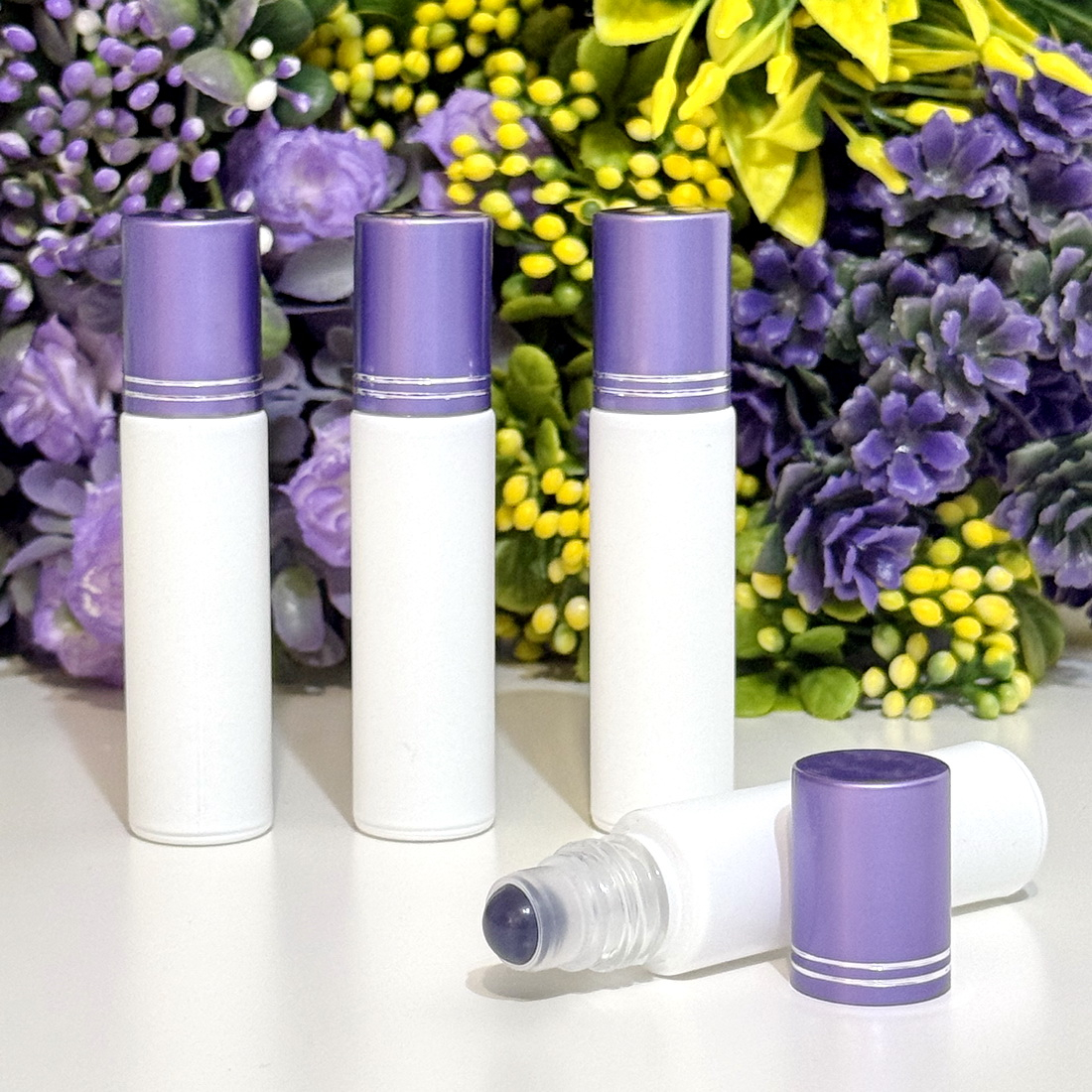 Sticlute roll-on albe 10 ml [2]