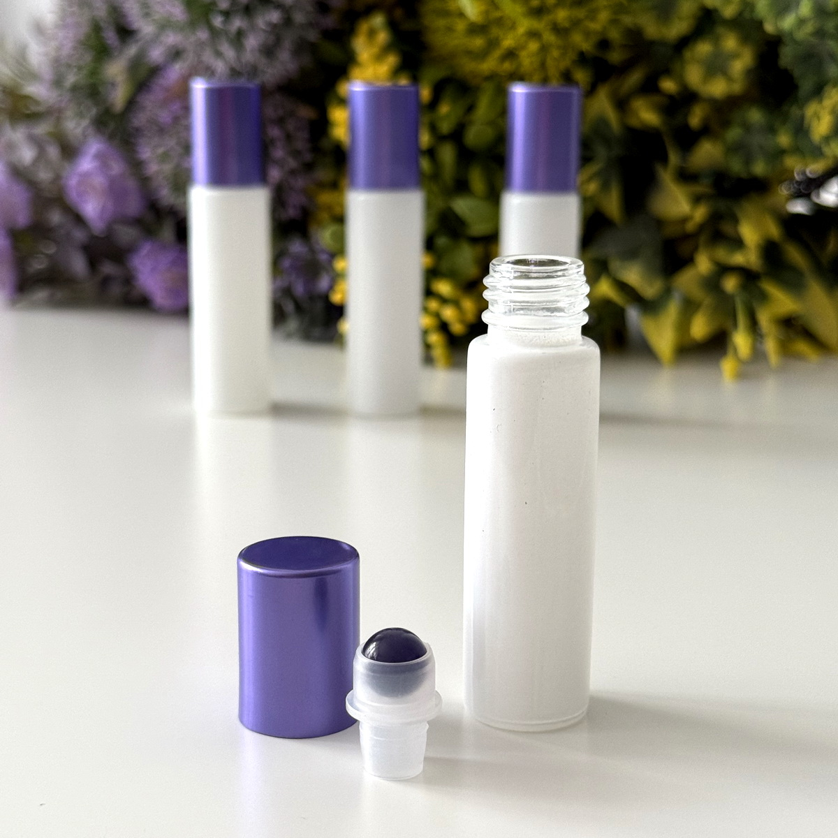 Sticlute roll-on albe 10 ml [6]