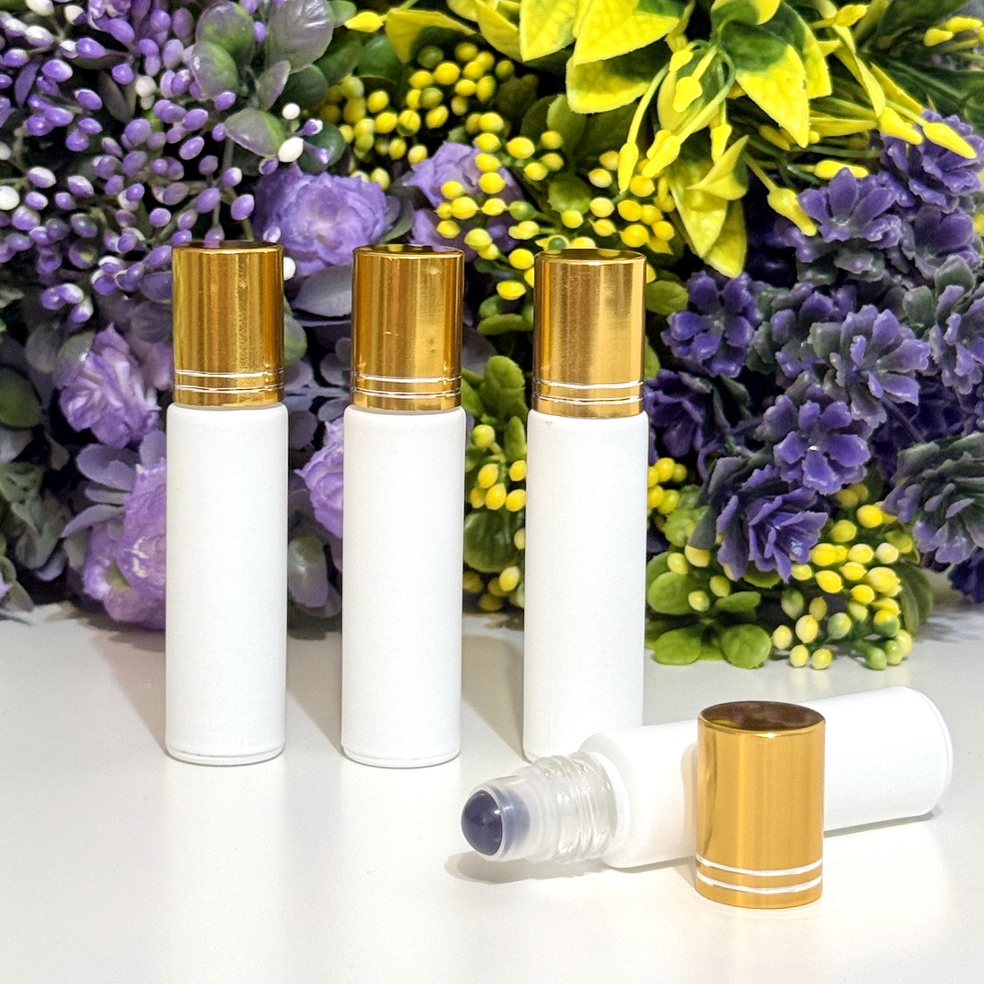 Sticlute roll-on albe 10 ml [2]