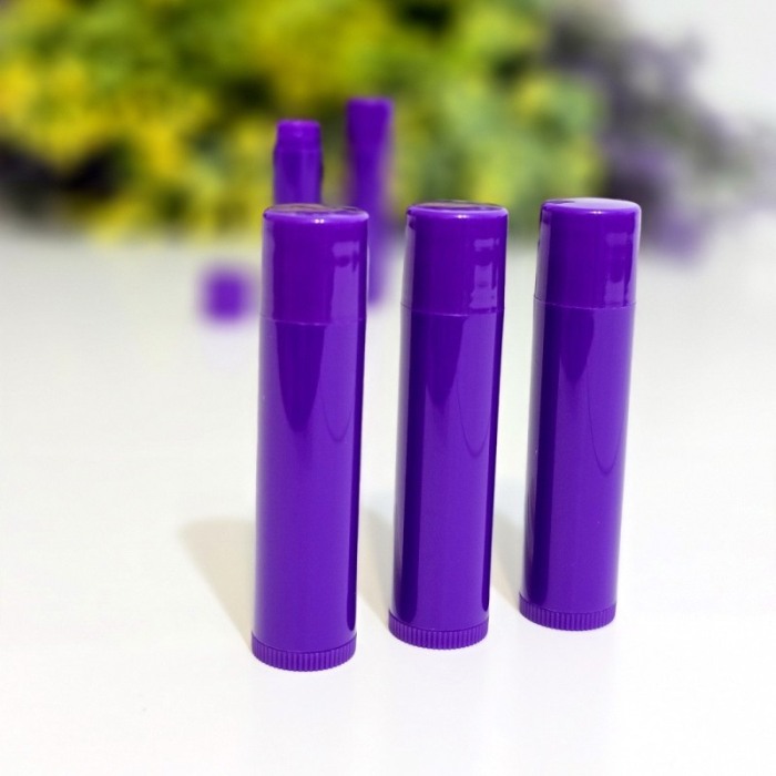 Tuburi mov pentru balsam de buze sau ruj 5g [4]