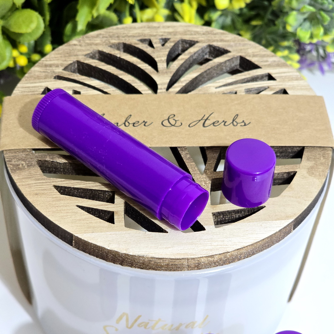 Tuburi mov pentru balsam de buze sau ruj 5g [7]