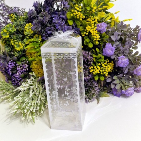 Cutie pentru cadouri dreptunghiulara din plastic 6cm x 16cm x 6cm [3]