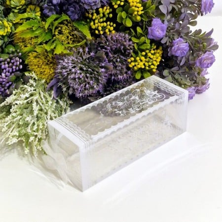 Cutie pentru cadouri dreptunghiulara din plastic 6cm x 16cm x 6cm [2]