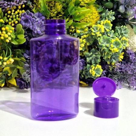 Flacoane mov 100 ml cu capac flip-top [2]