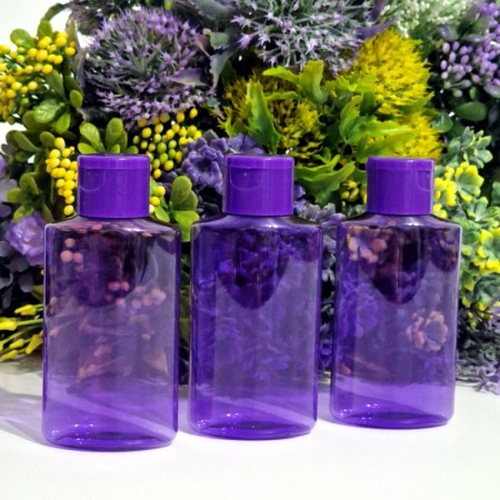 Flacoane mov 100 ml cu capac flip-top [3]