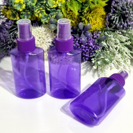 Flacoane mov plate 100 ml cu pulverizator mov tip spray [5]