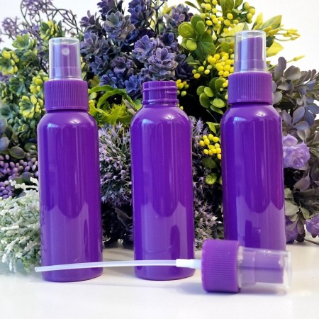 Flacon mov 100 ml cu pulverizator mov tip spray [1]