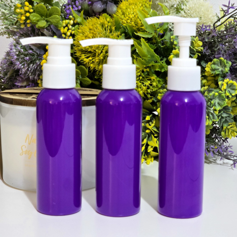 Flacon mov cu pompa dozatoare 100 ml [3]